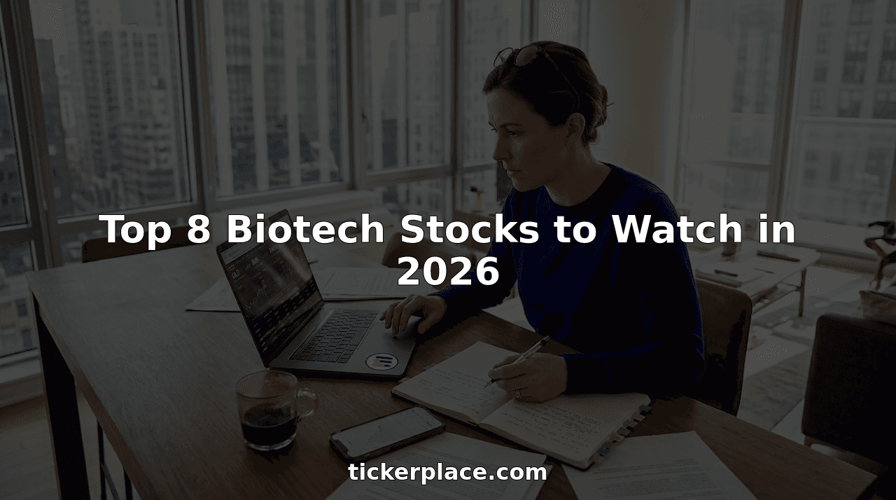 Top 8 Biotech Stocks to Watch in 2026