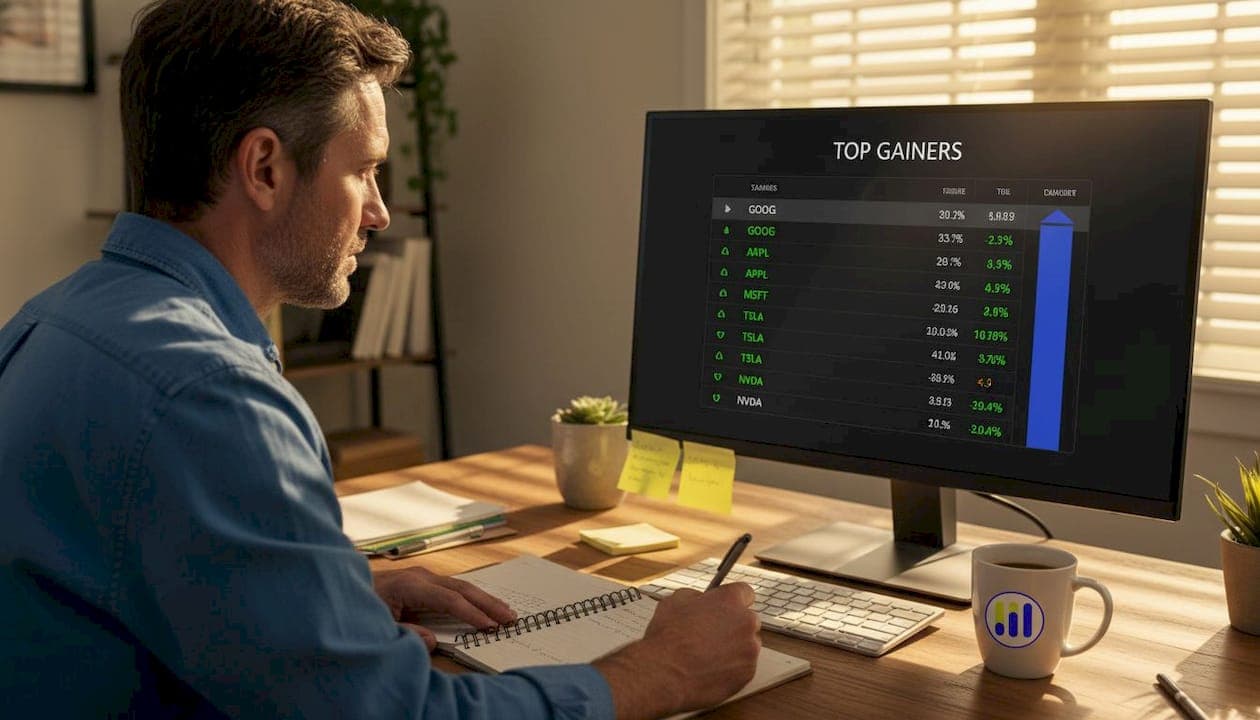Explaining top gainers: identify winning stocks and trends
