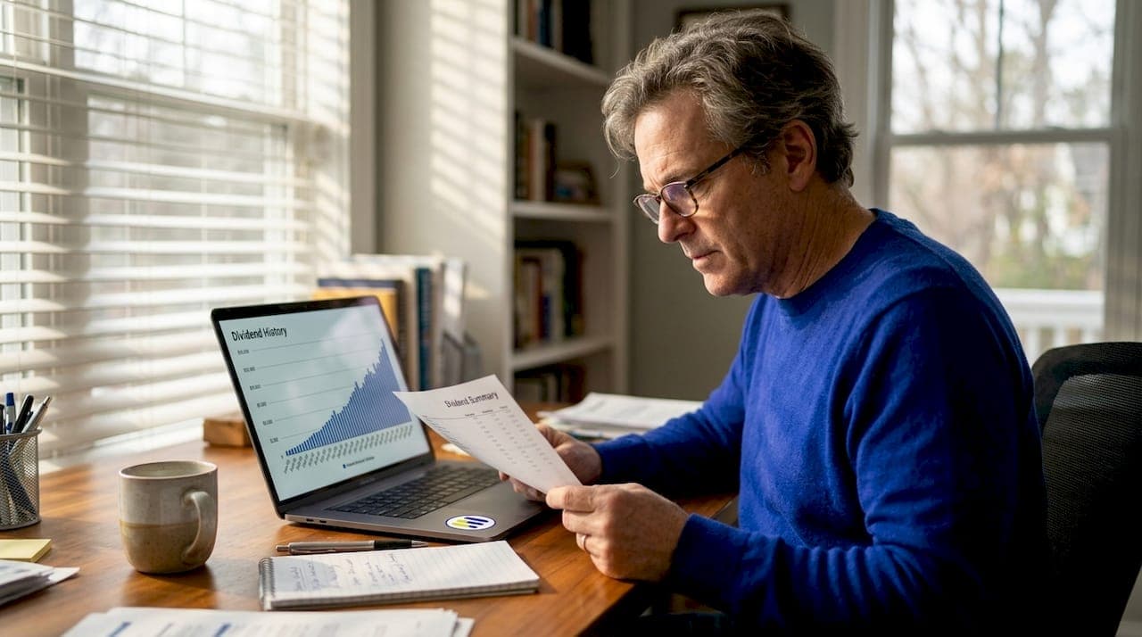 Find and evaluate high dividend stocks for steady income