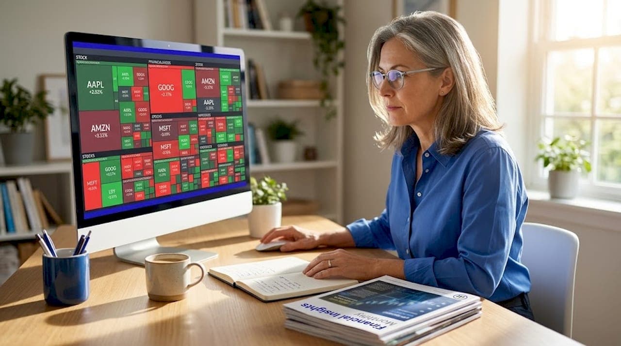 Stock heat maps: Visualize market trends smarter