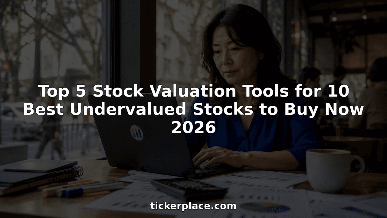 Top 5 Stock Valuation Tools for 10 Best Undervalued Stocks to Buy Now 2026