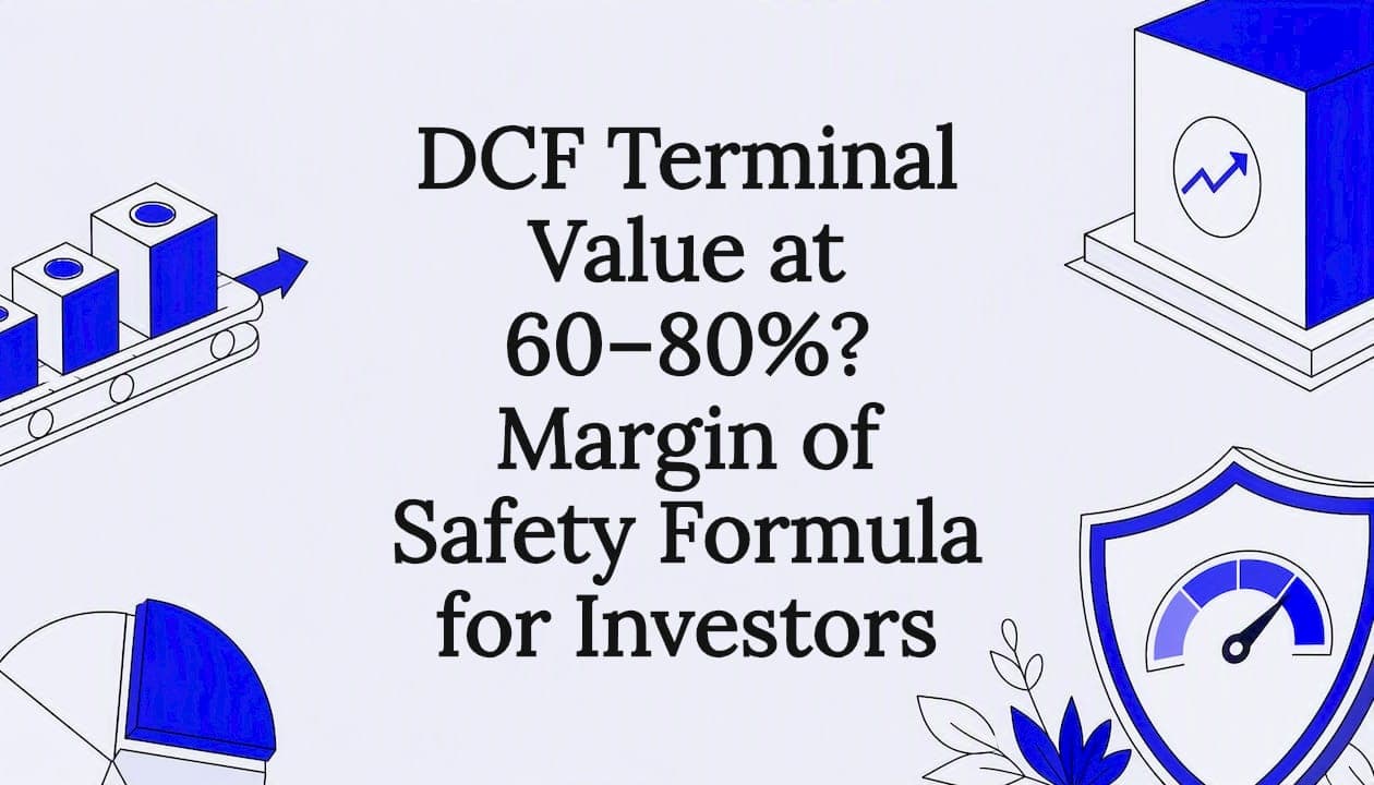 DCF Terminal Value at 60–80%? Margin of Safety Formula for Investors